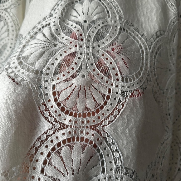 Sezane Bianca Blouse in Ecru Size 40 - Picture 9 of 12